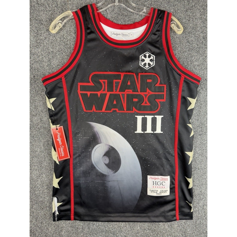 NWT Headgear Classics Men's S Star Wars Darth Vader Episode 3 Jersey